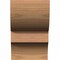 Ekena Millwork Ridgewood Smooth Rafter Tail, Western Red Cedar, 3 1/2"W x 6"H x 16"L RFT04X06X16RID00SWR - alternate 2